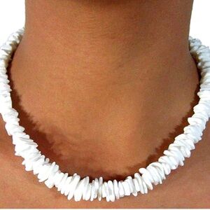 Y2K Killer Beads brand White Shell Necklace
